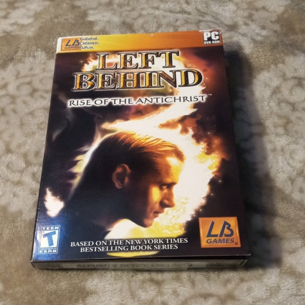 Lot 30 - PC DVD-ROM Left Behind, Rise of the antichrist unopened game
